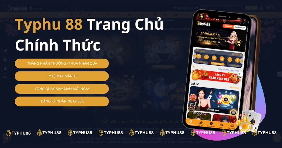 Giao diện game Typhu88 đẹp mắt, thân thiện với người chơi